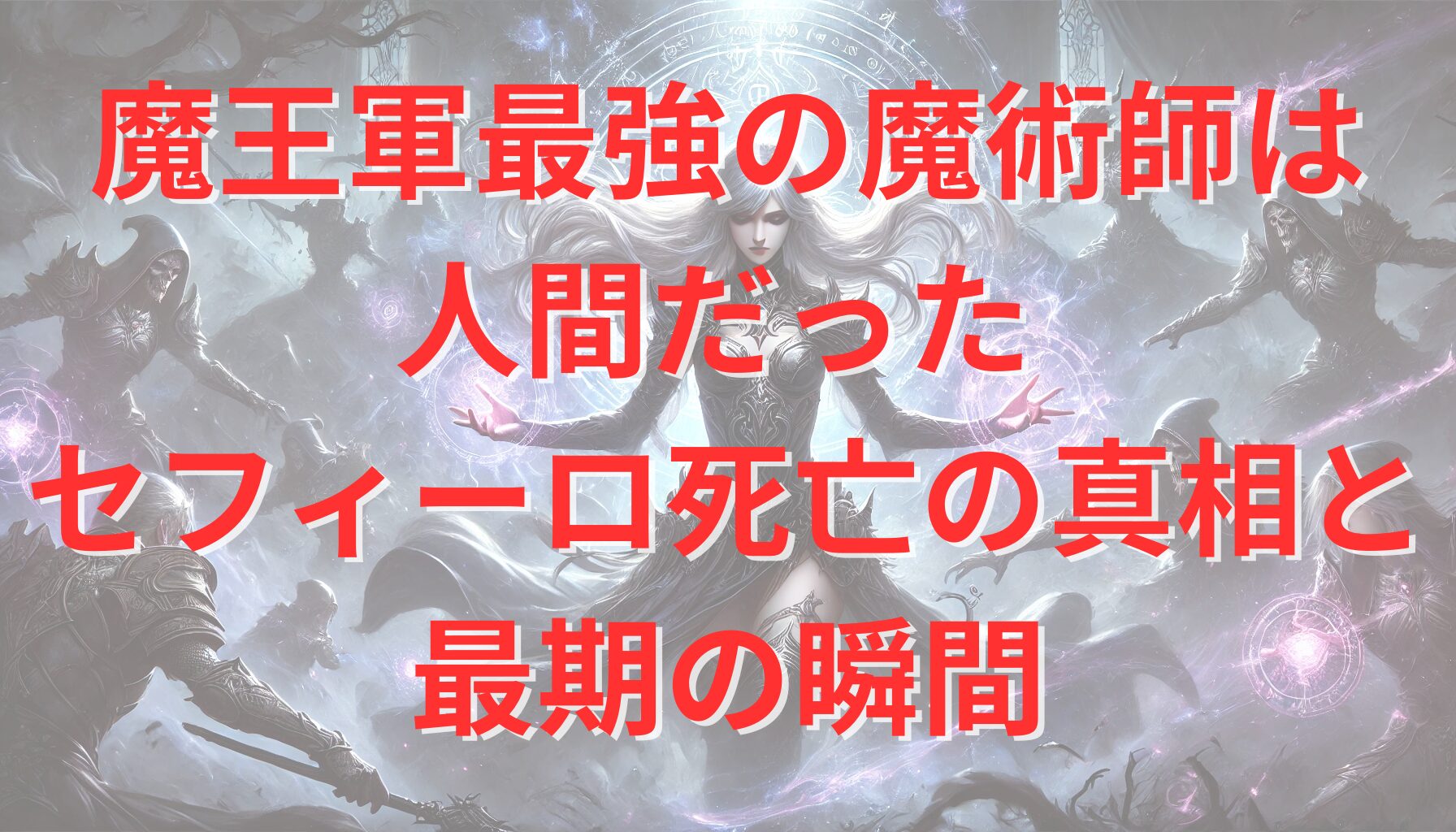 魔王軍最強の魔術師は人間だった セフィーロ死亡の真相と最期の瞬間