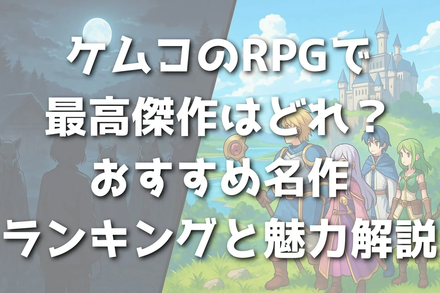 ケムコのRPGで最高傑作はどれ？おすすめ名作ランキングと魅力解説