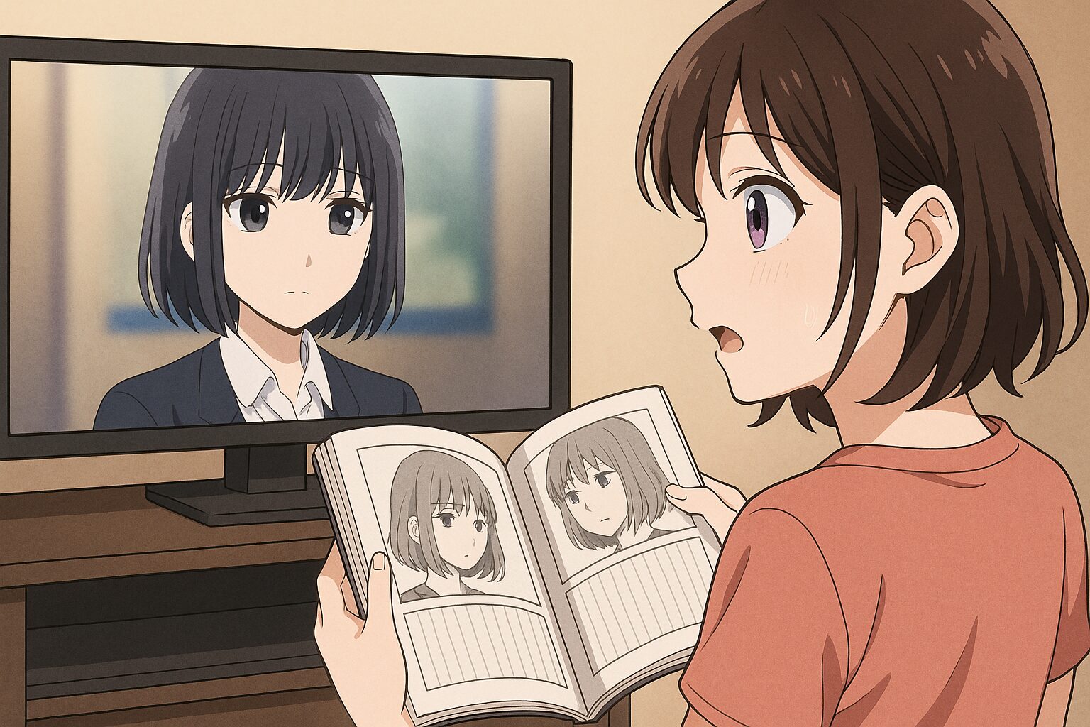 原作とアニメの表現の違い
