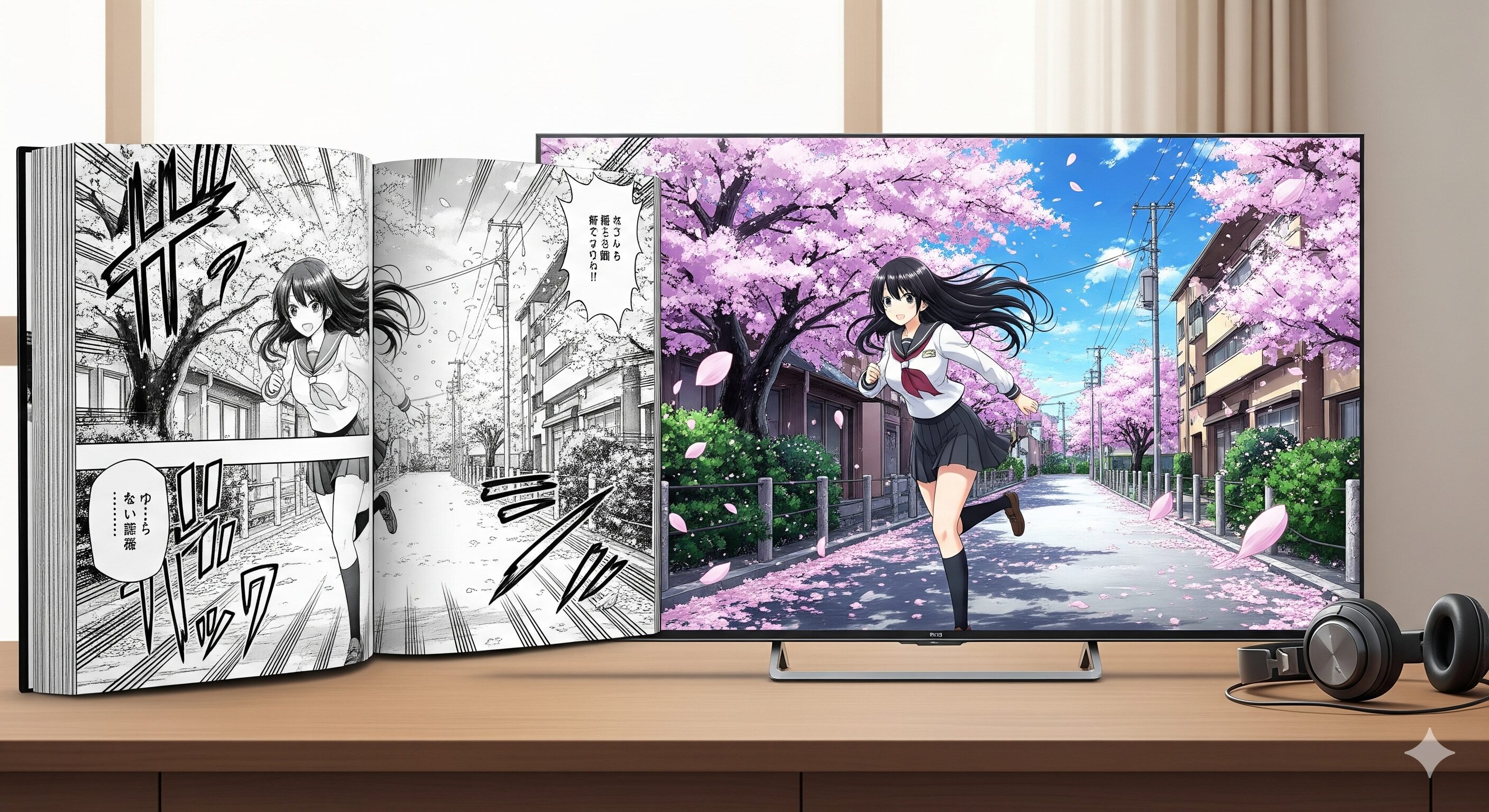 漫画とアニメの違い