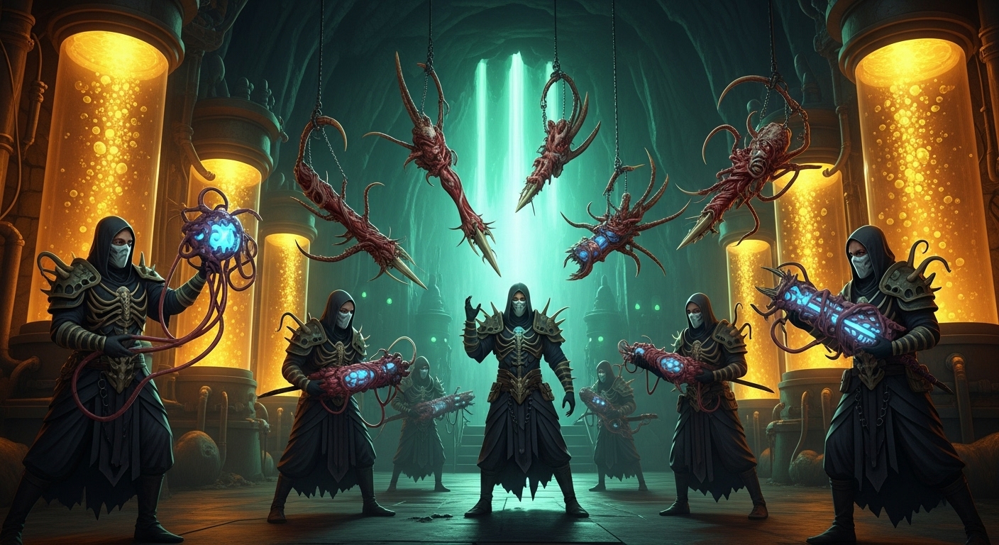 巫女の配下が使う特殊技術