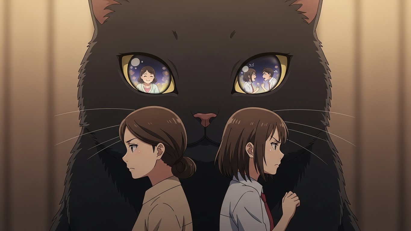 環とすずめを映すサダイジンの演出