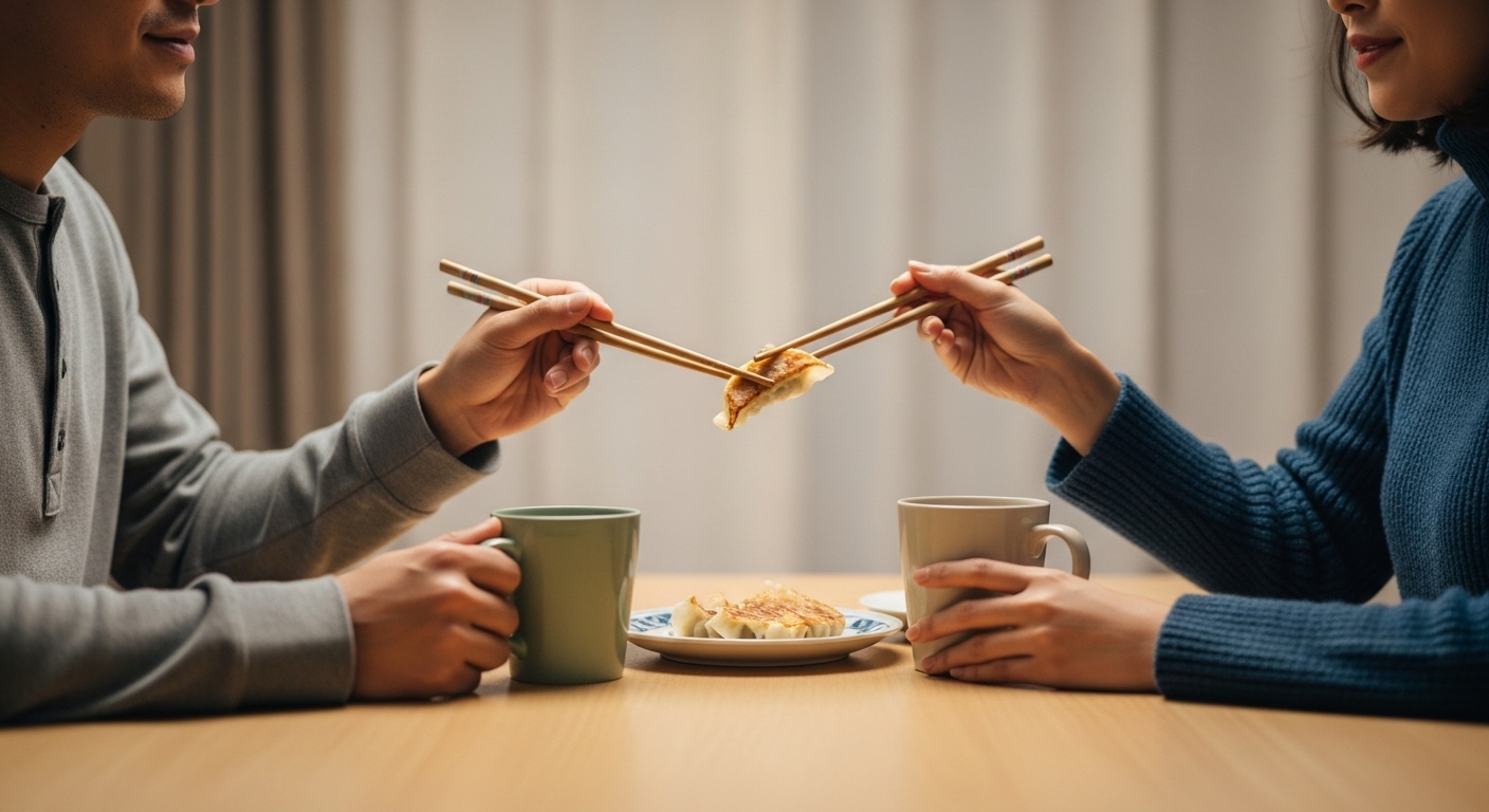 餃子シーンが示す恋愛観への示唆