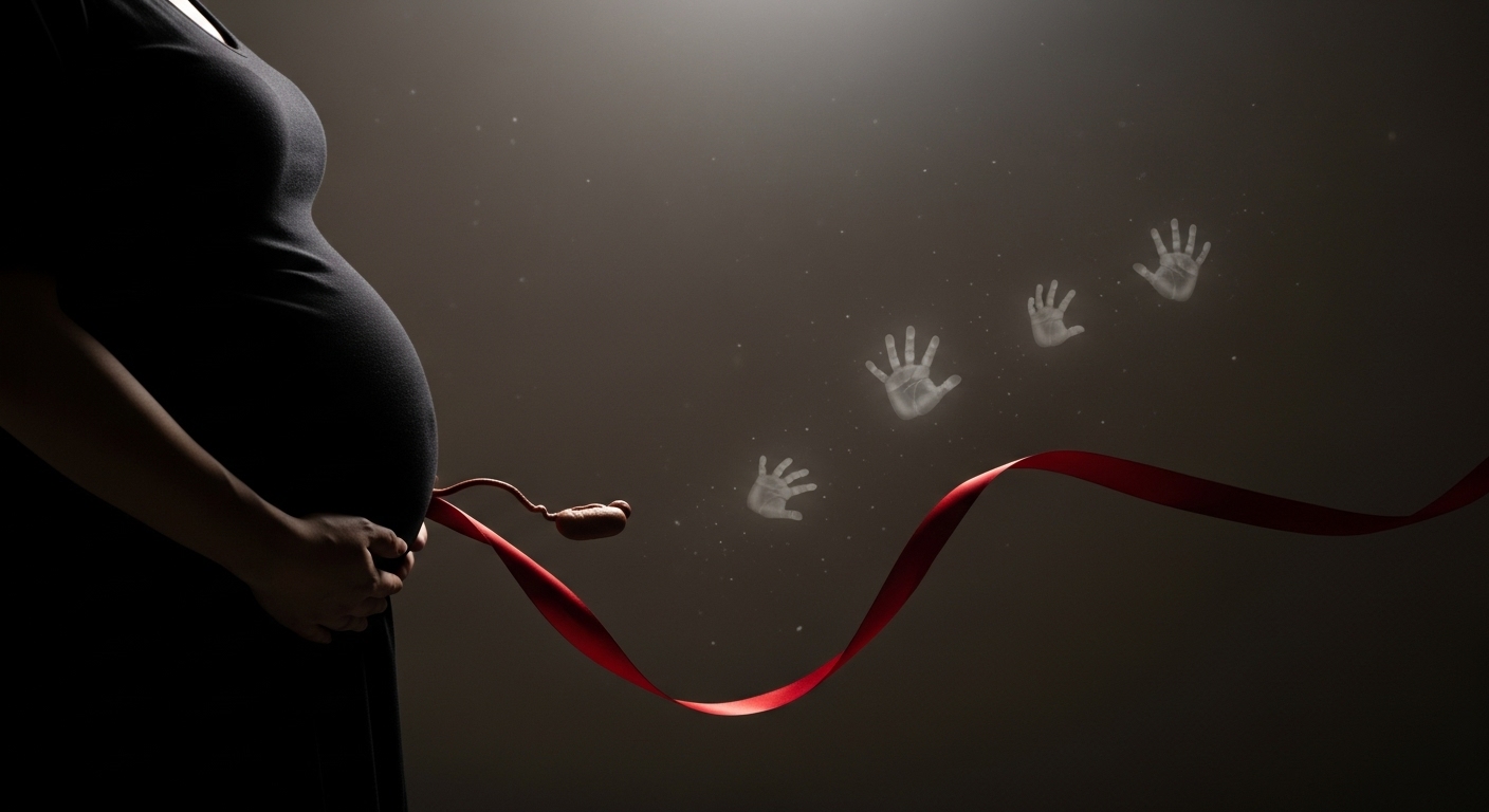 赤い帯が象徴するへその緒の意味