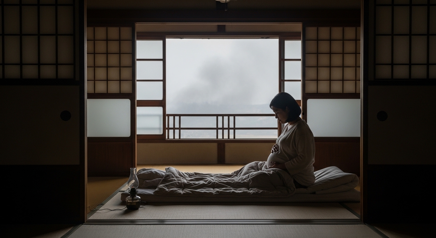 戦時下の女性としての孤独とつわりの意味