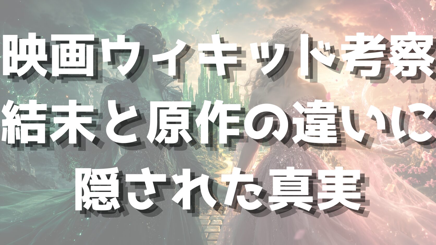 映画ウィキッド考察｜結末と原作の違いに隠された真実